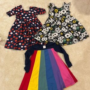 Hanna Anderson size 4 dress lot
